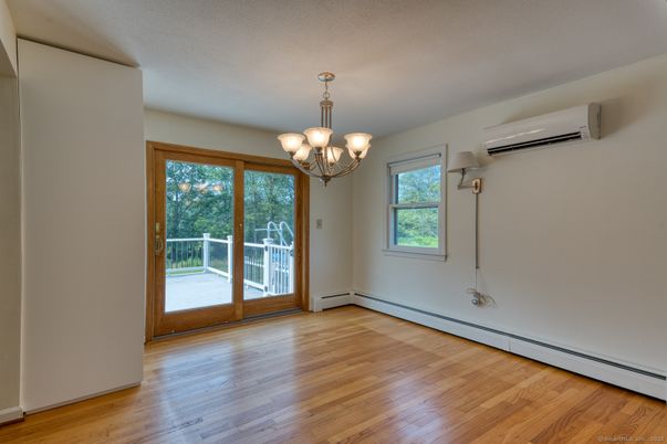 Chandelier, Empty room, Interior, Wood Texture Flooring