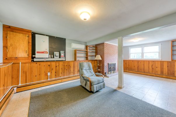 Fireplace, Interior, Stone Walls