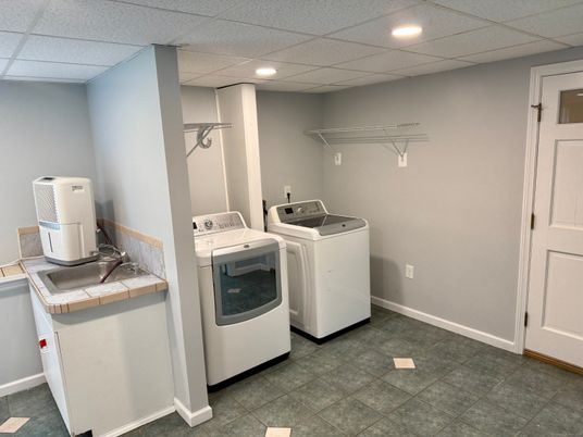 Interior, Recessed Lighting, Washer