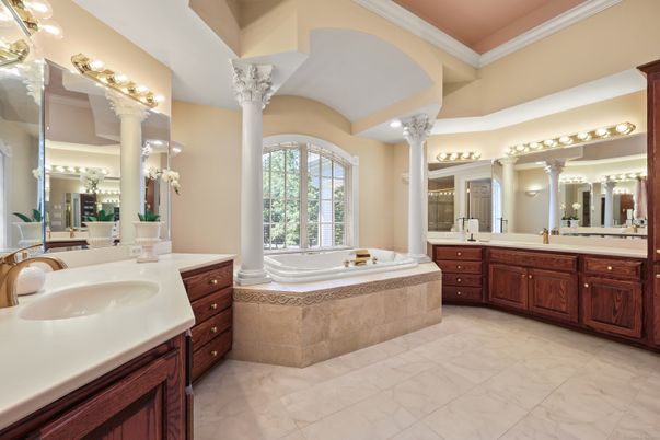 Bathroom, Dual Sink Vanities, Interior, Marble