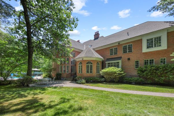 Backyard, Exterior, Facade, Brick Facade, French Provincial