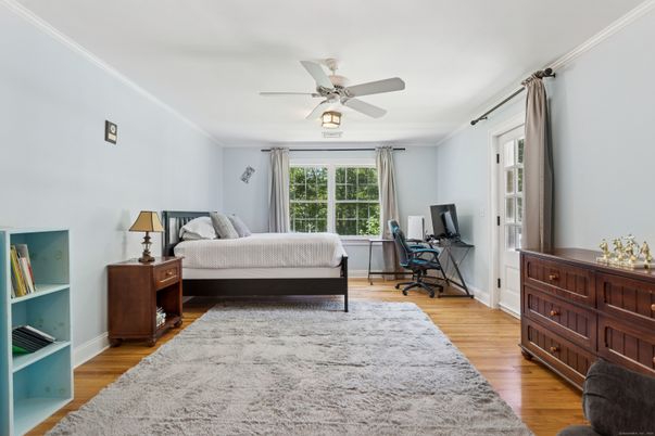 Bedroom, Home Office, Interior, Wood Texture Flooring