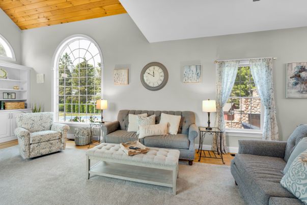 Interior, Living room, Wooden Ceilings
