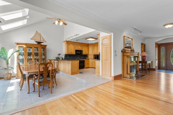 Dining room, Interior, Kitchen, Wood Texture Flooring