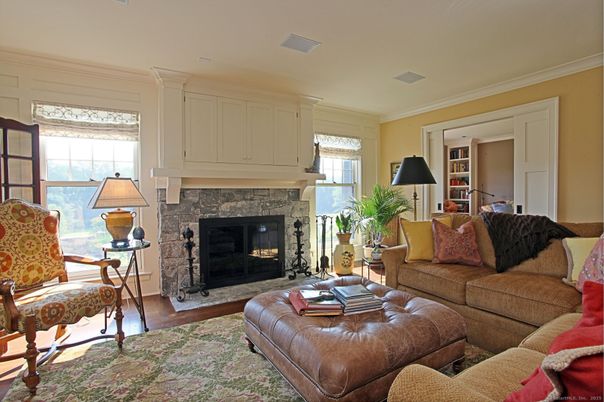 Fireplace, Interior, Living room, Wood Texture Flooring