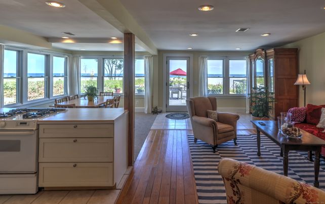 Interior, Kitchen, Living room, Recessed Lighting
