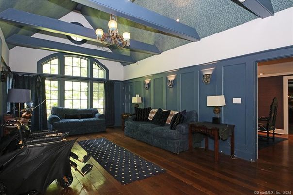 Chandelier, Interior, Living room, Wood Texture Flooring