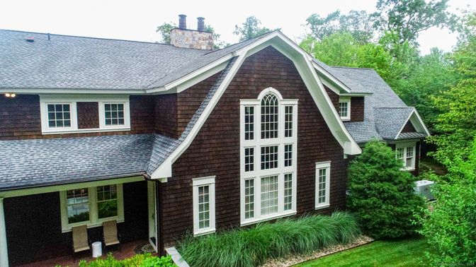 Exterior, Facade, Brick Traditional