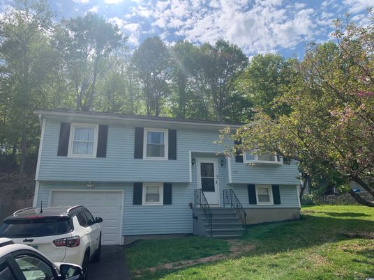 Attached, Exterior, Facade, Raised Ranch