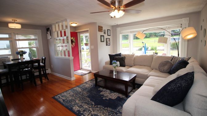 Dining room, Interior, Living room, Wood Texture Flooring