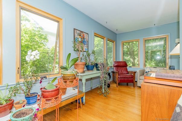 Interior, Sun Room, Wood Texture Flooring
