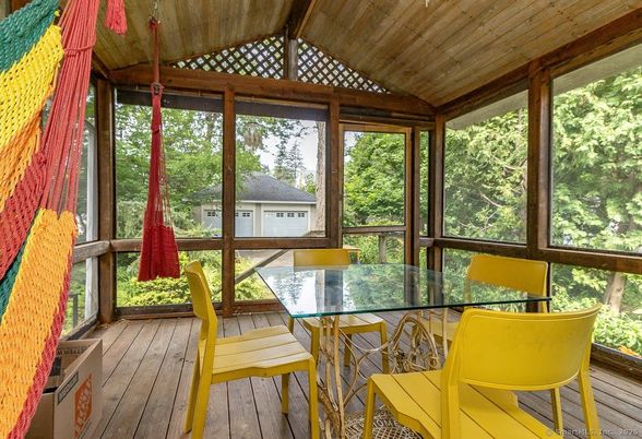 Dining room, Interior, Sun Room, Wooden Ceilings, Wood Texture Flooring