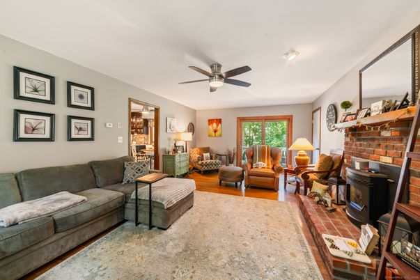 Fireplace, Interior, Living room, Wood Texture Flooring