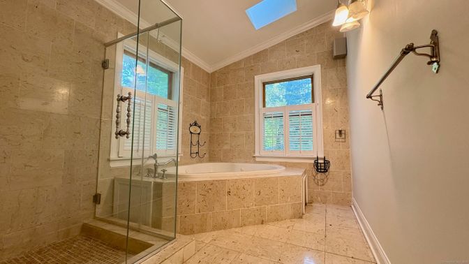 Bathroom, Glass Shower, Interior