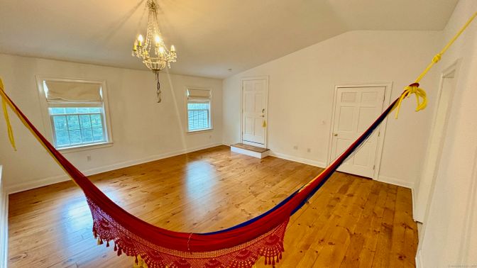 Chandelier, Empty room, Interior, Wood Texture Flooring