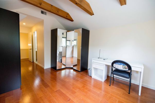 Interior, Recessed Lighting, Wooden Beams, Wood Texture Flooring