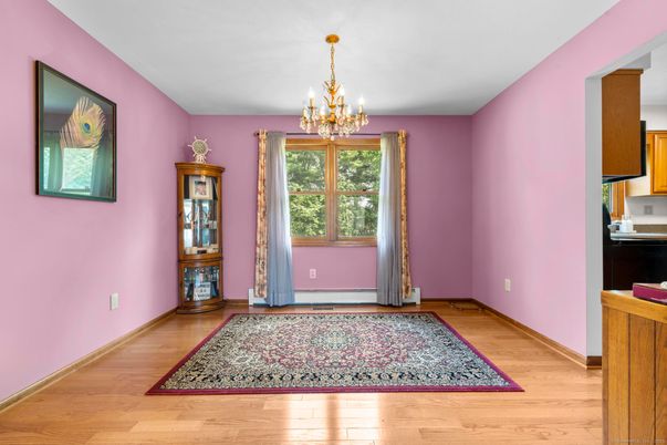 Chandelier, Empty room, Interior, Wood Texture Flooring