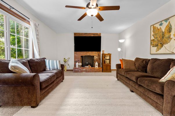 Fireplace, Interior, Living room