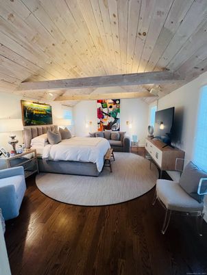 Bedroom, Interior, Wooden Ceilings, Wood Texture Flooring