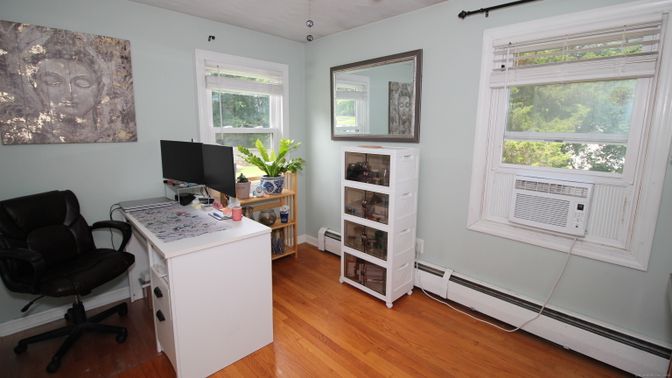 Home Office, Interior, Wood Texture Flooring