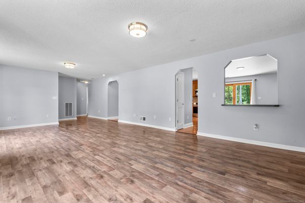 Empty room, Interior, Wood Texture Flooring
