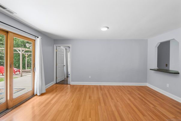 Empty room, Interior, Wood Texture Flooring
