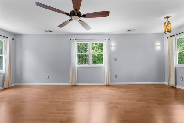 Empty room, Interior, Wood Texture Flooring