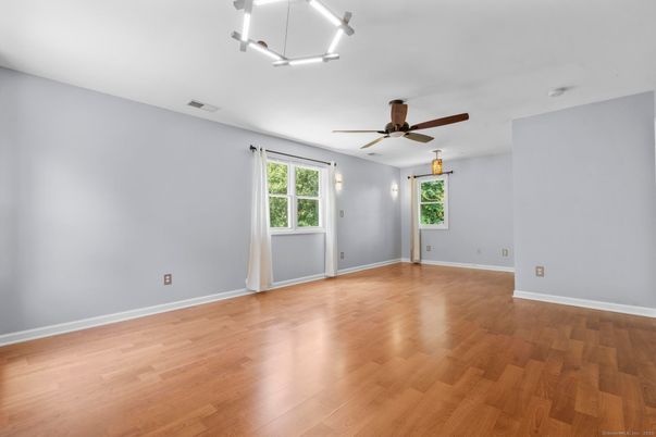 Empty room, Interior, Wood Texture Flooring