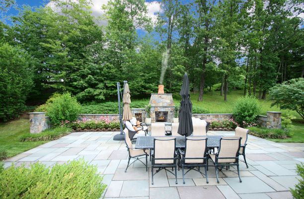 Backyard, Exterior, Fireplace