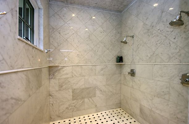 Bathroom, Interior, Marble Walls
