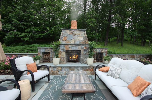 Exterior, Fireplace