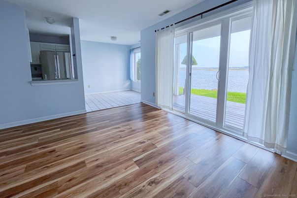 Empty room, Interior, Water, Wood Texture Flooring