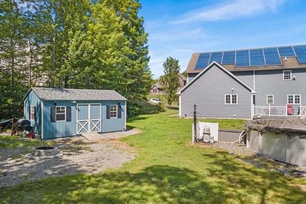 Backyard, Exterior, Solar Panels