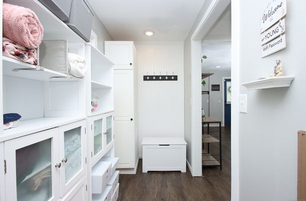 Interior, Recessed Lighting, Walk-in Closets, Wood Texture Flooring