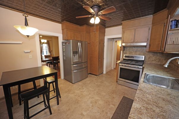 Dining room, Interior, Kitchen, Pendant Lights