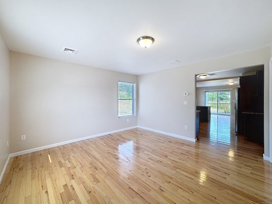 Empty room, Interior, Wood Texture Flooring