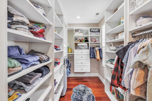 Interior, Recessed Lighting, Walk-in Closets, Wood Texture Flooring