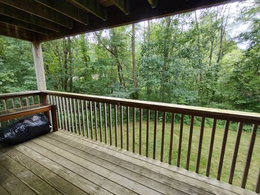 Exterior, Wood Texture Flooring