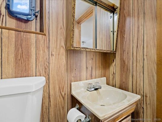 Bathroom, Interior, Wooden Walls