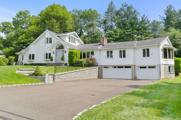Attached, Backyard, Exterior, Facade, Farmhouse