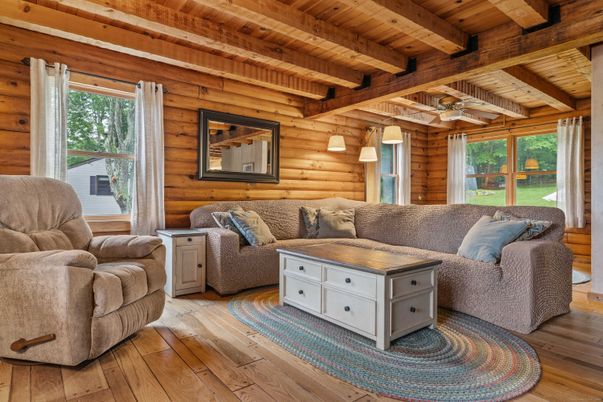 Interior, Living room, Wooden Beams, Wooden Ceilings, Wood Texture Flooring, Wooden Walls