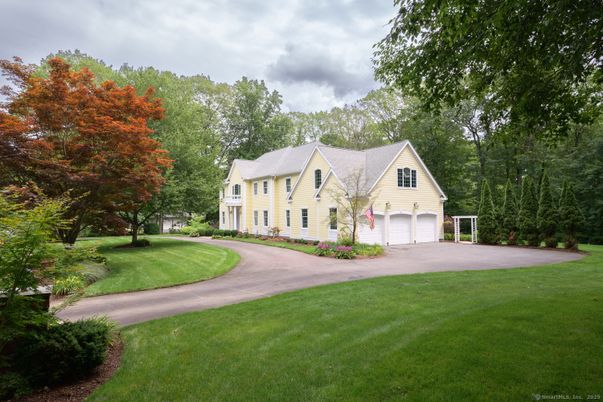 Attached, Backyard, Exterior, Facade, Farmhouse