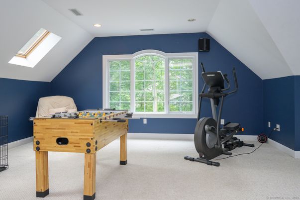 Fitness Equipment, Game Room, Interior, Recessed Lighting