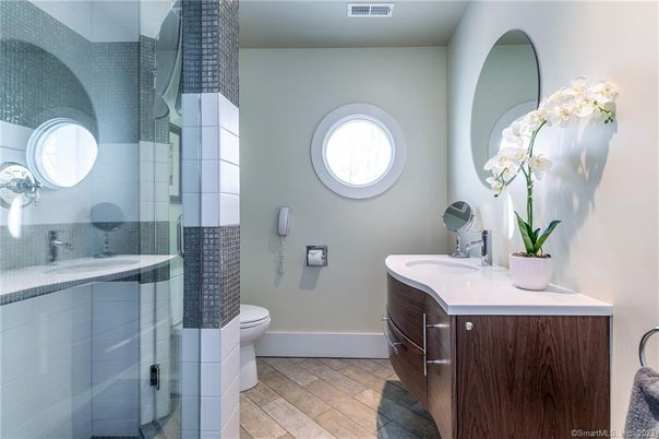 Bathroom, Glass Shower, Interior
