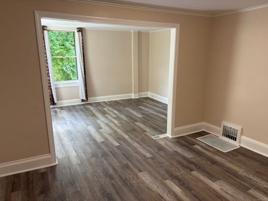 Empty room, Interior, Wood Texture Flooring