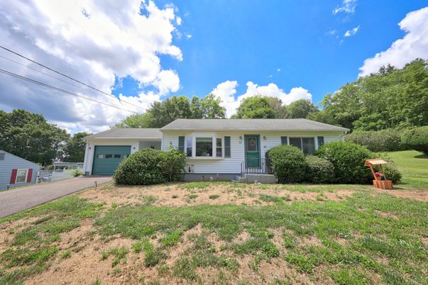 Attached, Backyard, Exterior, Facade, Cape Cod
