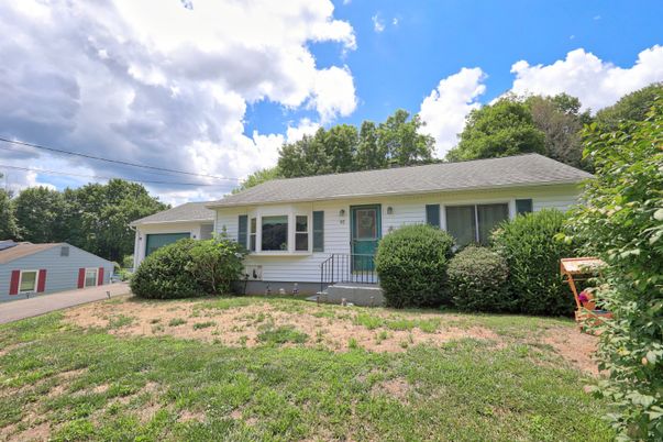 Backyard, Detached Garage, Exterior, Facade, Ranch