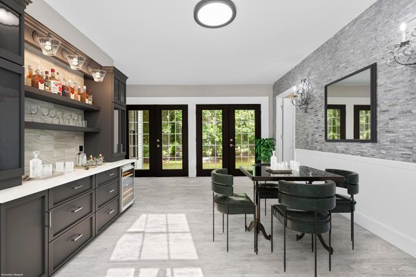 Dining room, Interior, Kitchen, Wood Texture Flooring
