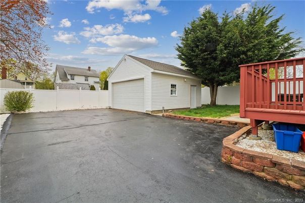 Backyard, Detached Garage, Exterior