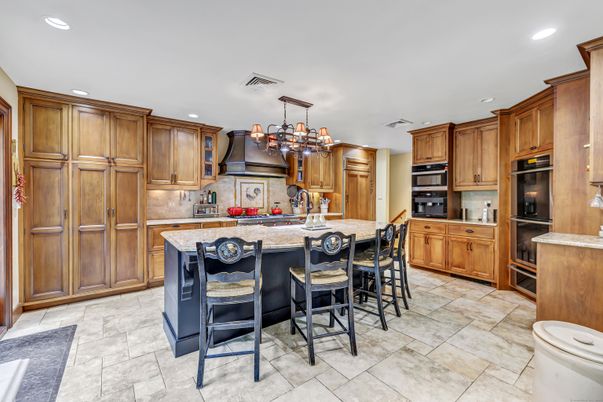 Chandelier, Interior, Kitchen, Recessed Lighting
